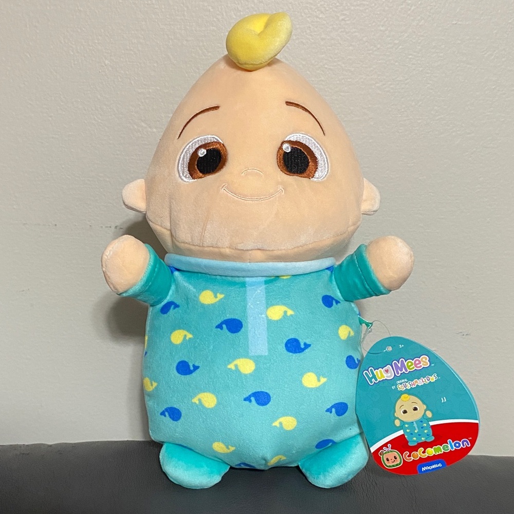 Squishmallows Blue and Yellow Baby Plush